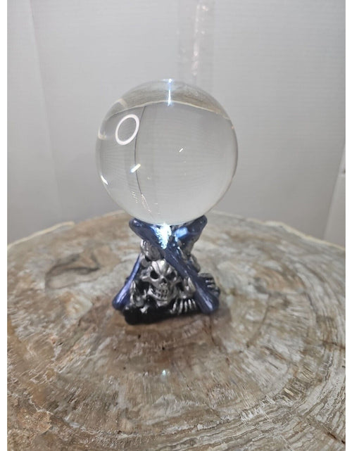 Load image into Gallery viewer, 100mm K9 Clear Photography Crystal Ball Sphere Decoration Lens Photo + Stand
