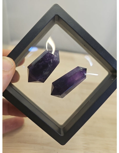 Load image into Gallery viewer, Natural Purple Amethyst Quartz Crystal Point Wand Healing Stone 4-5cm
