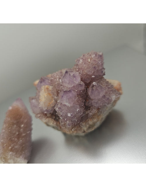 Load image into Gallery viewer, Amethyst Cactus Spirit Quartz Crystal .52lb
