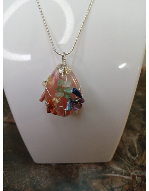 Load image into Gallery viewer, Natural Crystal Necklace
