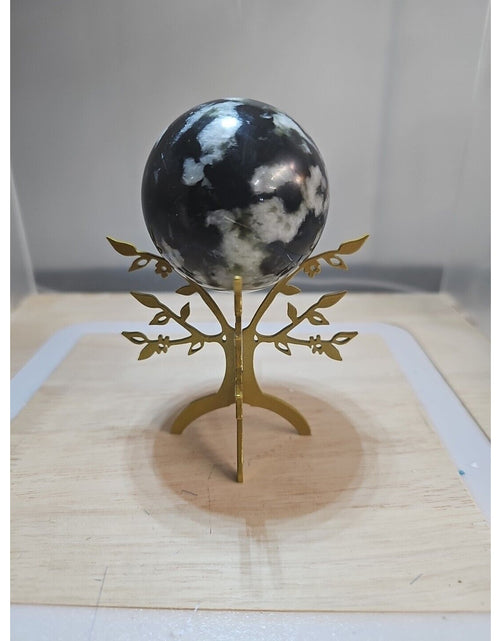 Load image into Gallery viewer, 301g Natural Quartz Crystal Jasper Sphere Ball Polished Healing
