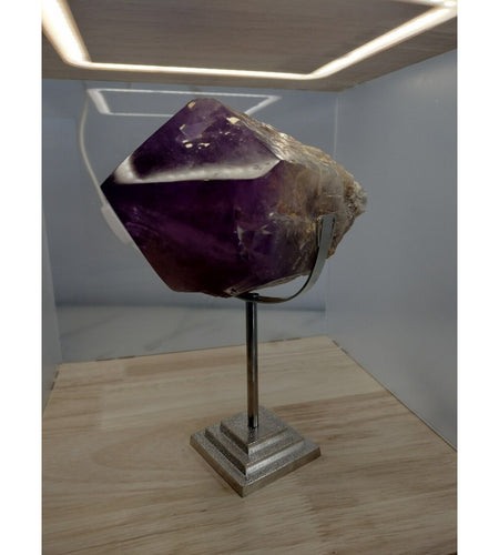 7.27 Lb Large Natural Amethyst Quartz Crystal Point Rough Specimen Healing