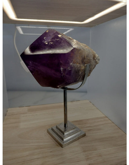 Load image into Gallery viewer, 7.27 Lb Large Natural Amethyst Quartz Crystal Point Rough Specimen Healing
