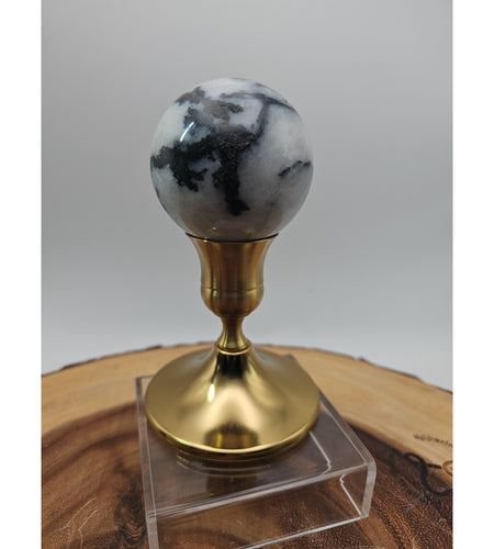 Tree Agate .53lb 53mm W/stand