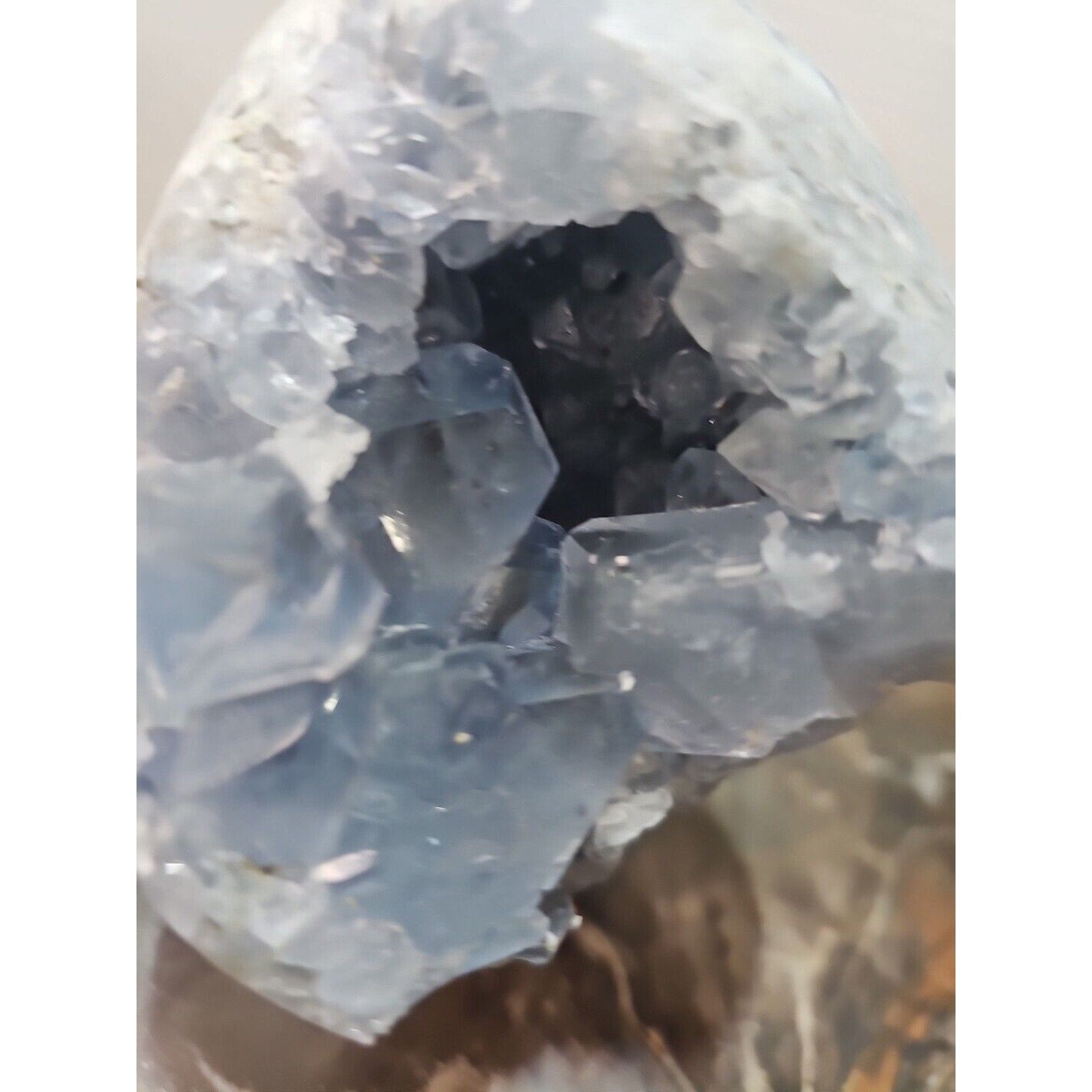 3.17LB Natural and Beautiful Baby Blue Celestite