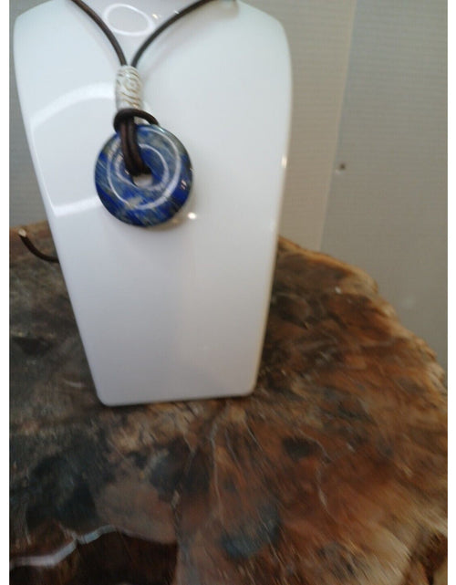 Load image into Gallery viewer, Lapis Lazuli Necklace Handemade
