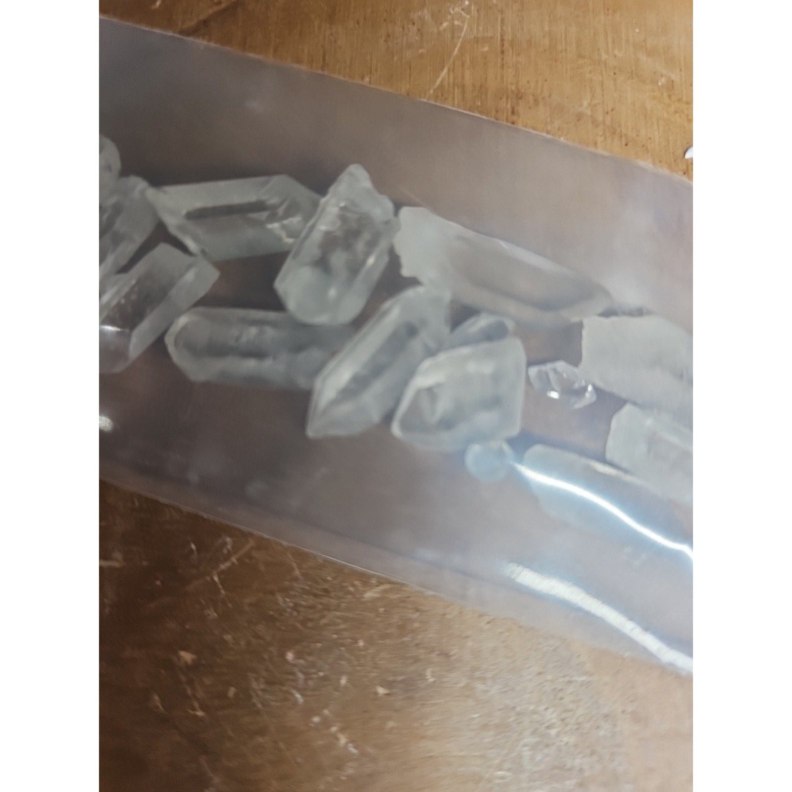 Herkimer Diamonds Loose 12pcs +some Really Small Pieces 21grams