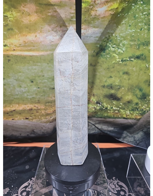 Load image into Gallery viewer, 6.66lbs 12in Tall Ocean Jasper Crystal Point
