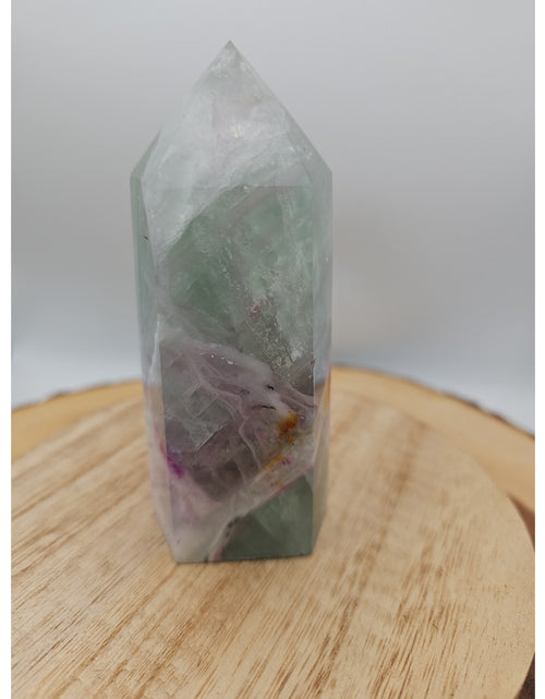 Load image into Gallery viewer, Fluorite Crystal Tower .92lbs
