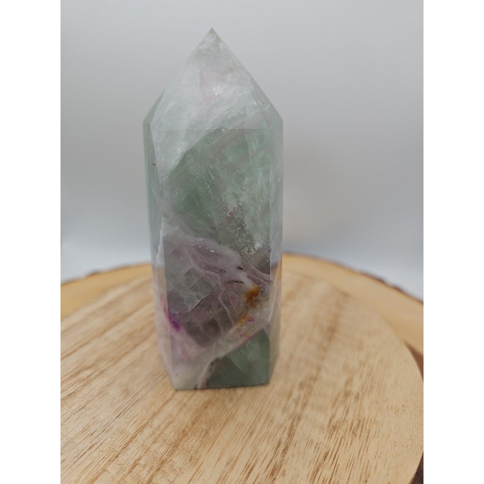 Fluorite Crystal Tower .92lbs