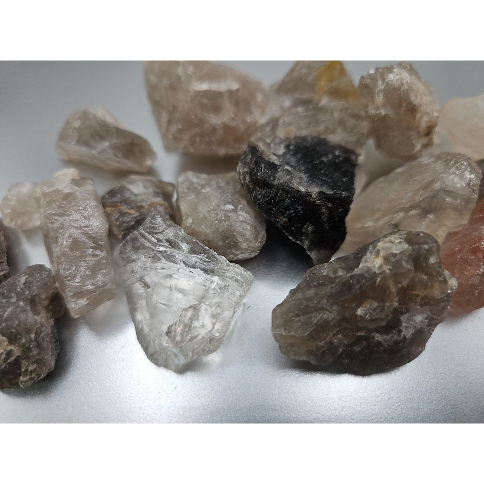 Smoky Quartz Mix 19pcs