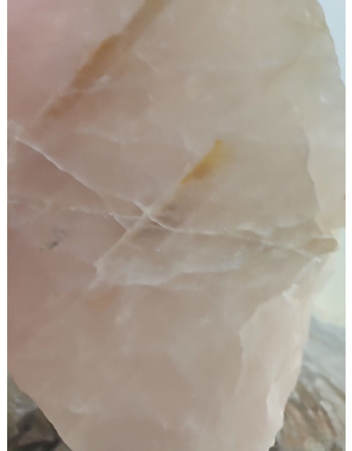 Load image into Gallery viewer, 5.72LB Natural Rose Quartz Crystal Pink Crystal Stone slices Healing
