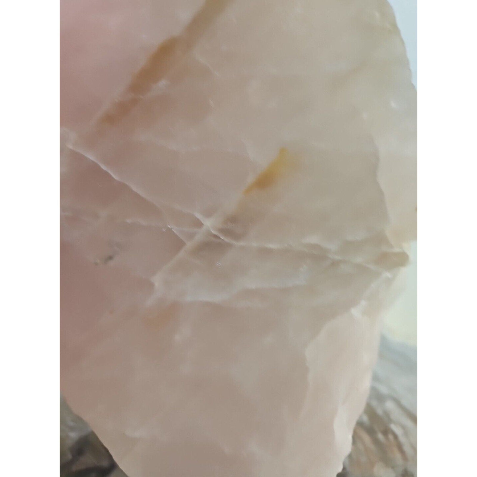 5.72LB Natural Rose Quartz Crystal Pink Crystal Stone slices Healing