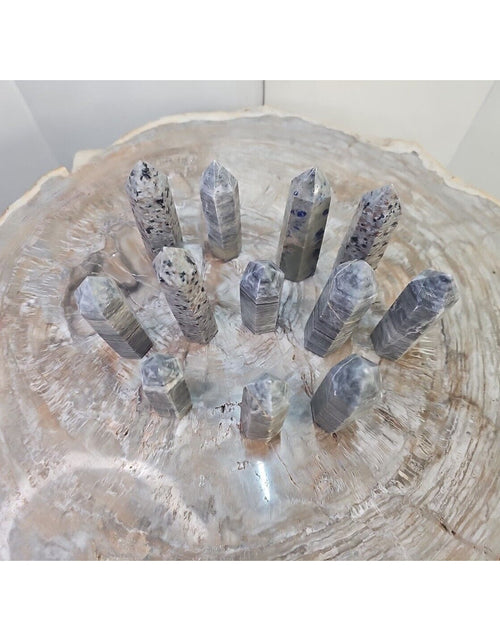 Load image into Gallery viewer, 2.41LB 12Pcs A Set Of Natural Quartz Crystal Jasper Point Tower Polished Healing
