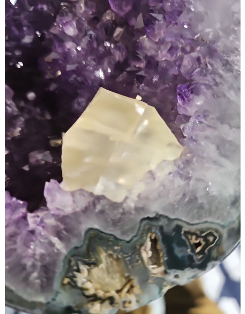 Load image into Gallery viewer, XLarge amethyst crystal cluster geode 10.5 Lbs
