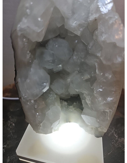 Load image into Gallery viewer, 2.7LB Natural white calcite Quartz Crystal Cluster mineral Specimen Healing
