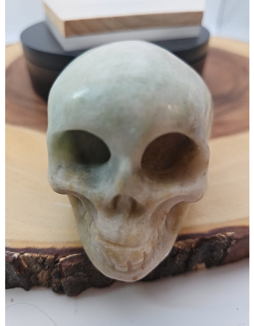 Load image into Gallery viewer, 1lb Natural Jasper Calcite Skulls Crystal Carving Mixed Stones Healing
