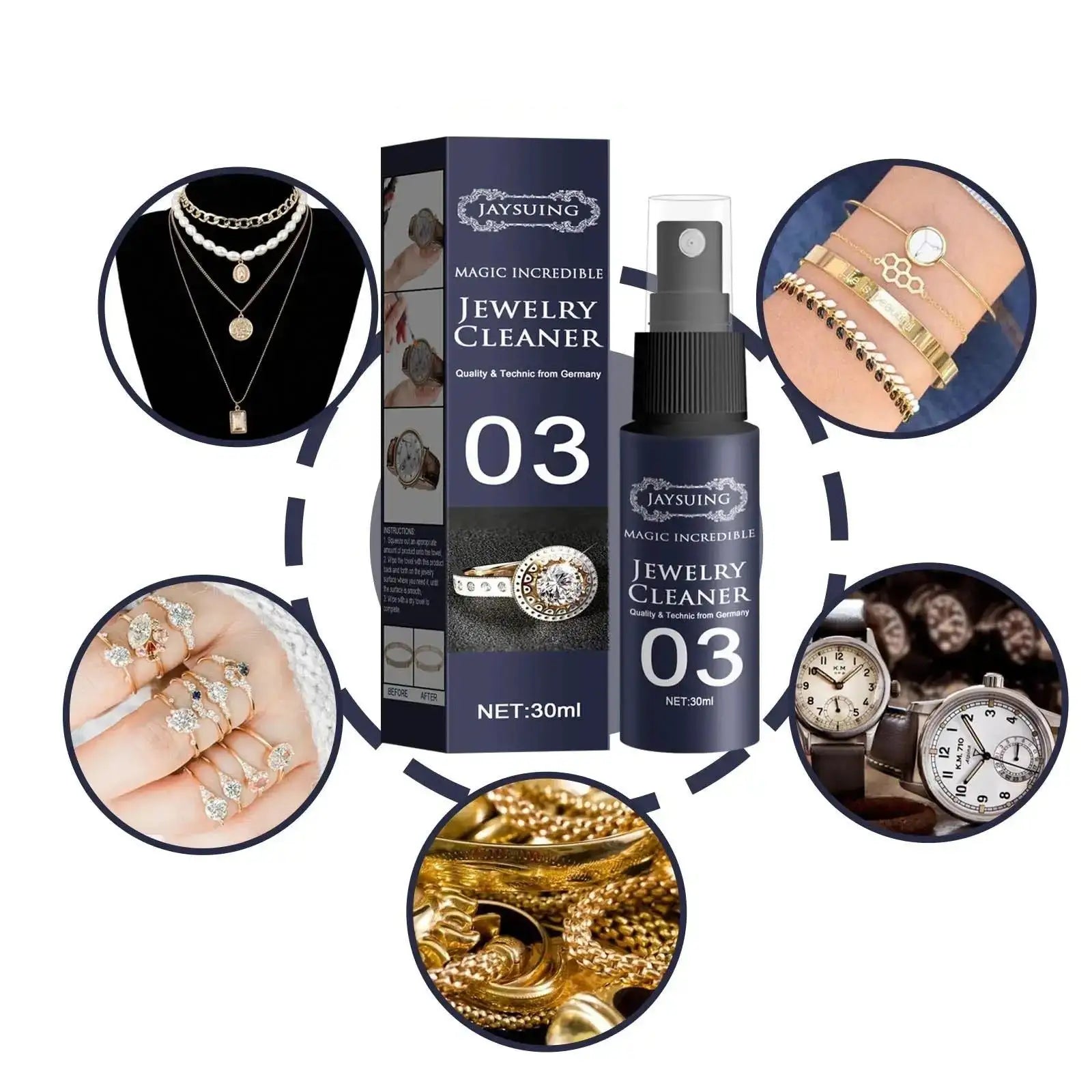 Diamond-Shine Jewelry Cleaner Spray