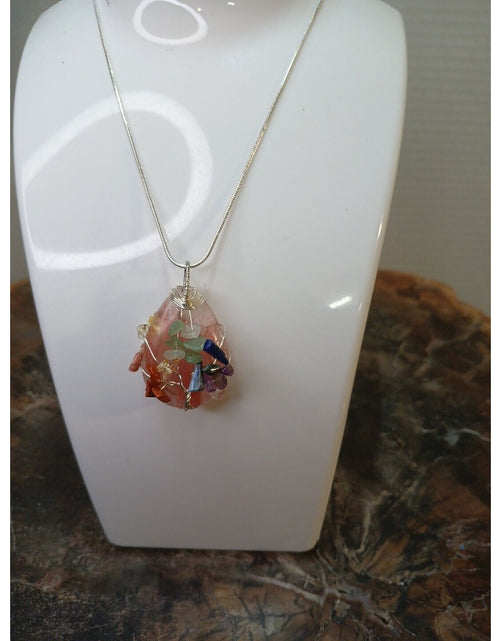 Load image into Gallery viewer, Natural Crystal Necklace
