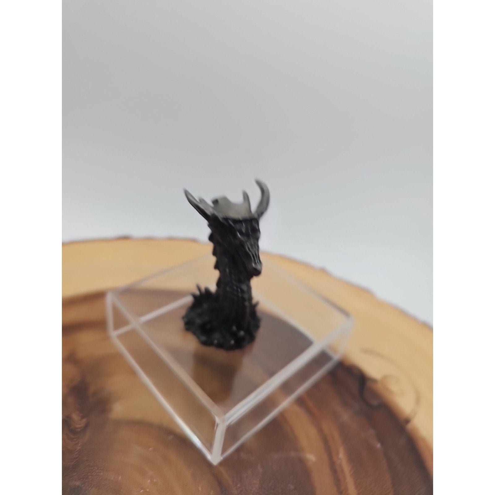 Amethyst Sphere .82lb 65mm W/Dragon Stand