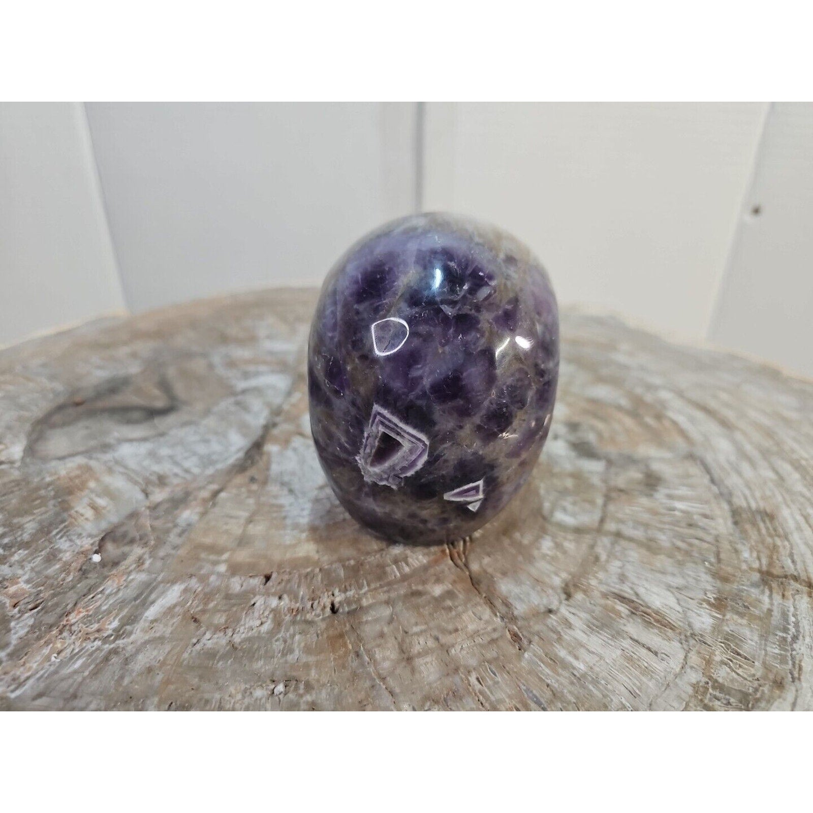 2.2LB Natural Amethyst Hand carved Skull Quartz Crystal Spiritual Jewel