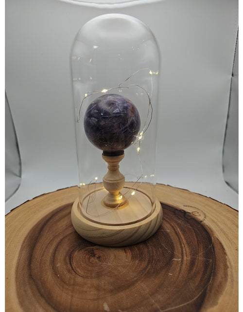 Load image into Gallery viewer, Amethyst Sphere With Case 60mm
