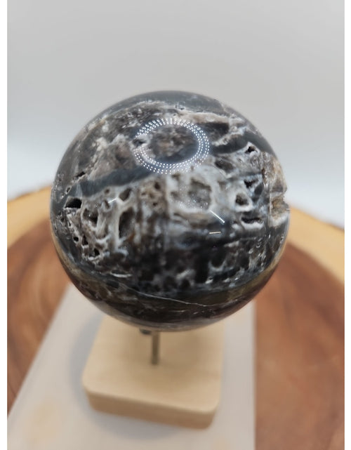 Load image into Gallery viewer, Ocean Jasper Sphere 63mm w/stand
