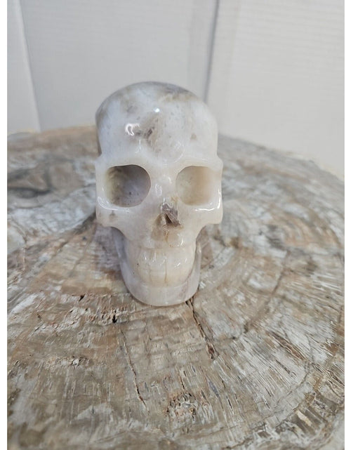 Load image into Gallery viewer, 2.2LB Natural Amethyst Hand carved Skull Quartz Crystal Spiritual Jewel
