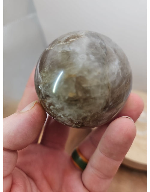 Load image into Gallery viewer, Smoky quartz sphere 60mm 260grams
