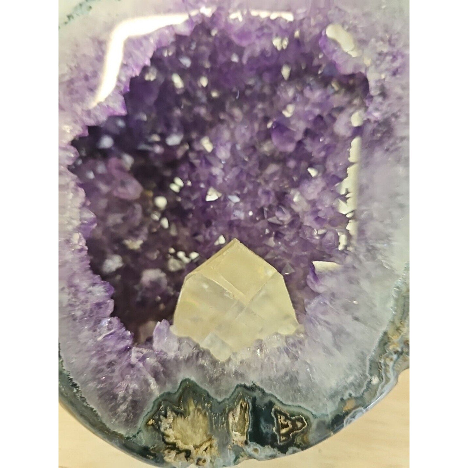 XLarge amethyst crystal cluster geode 10.5 Lbs