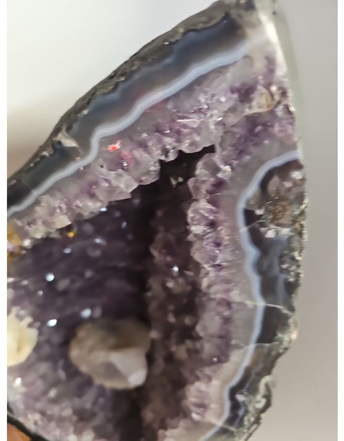 Load image into Gallery viewer, 31.42LBNatural amethyst geode quartz cluster crystal specimen healing +stand
