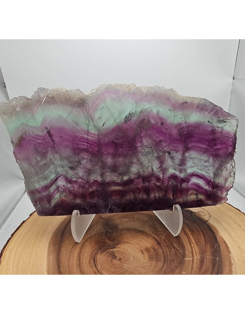 Load image into Gallery viewer, 5.7LB Natural color fluorite section quartz crystalsheetlarge mineralgemstone-
