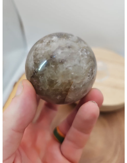 Load image into Gallery viewer, Smoky quartz sphere 60mm 260grams
