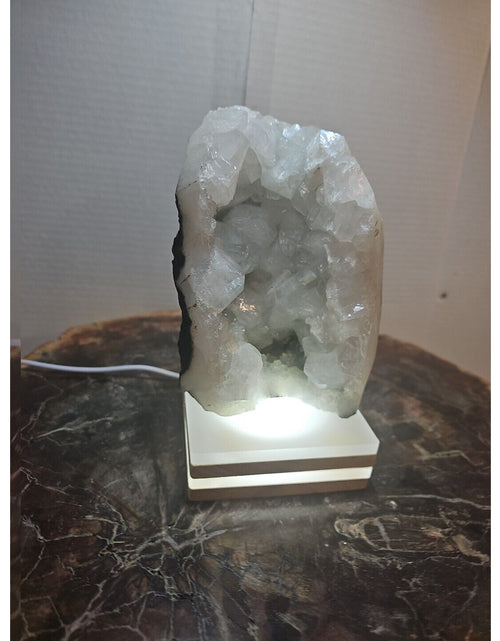 Load image into Gallery viewer, 2.7LB Natural white calcite Quartz Crystal Cluster mineral Specimen Healing
