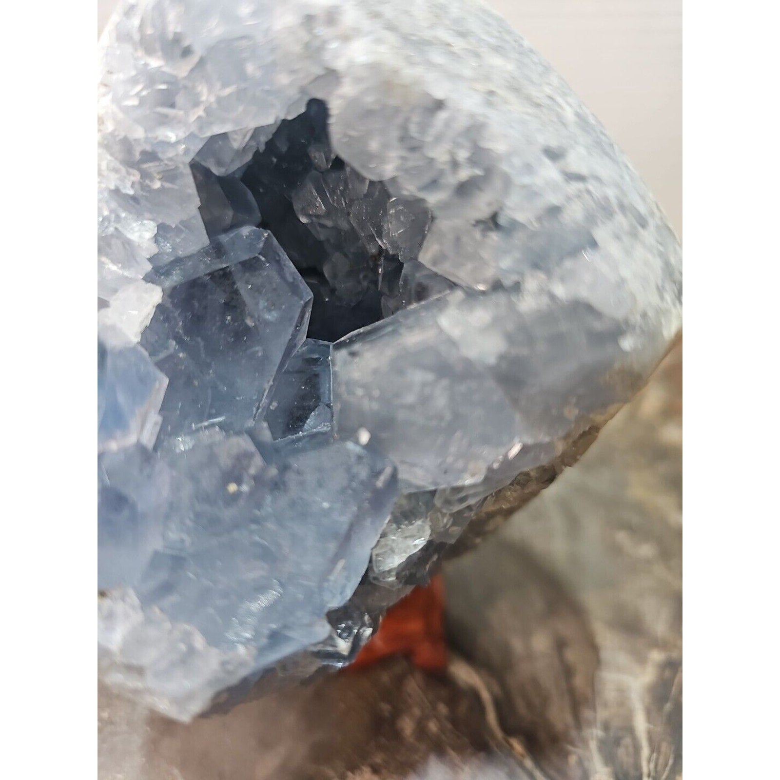 3.17LB Natural and Beautiful Baby Blue Celestite