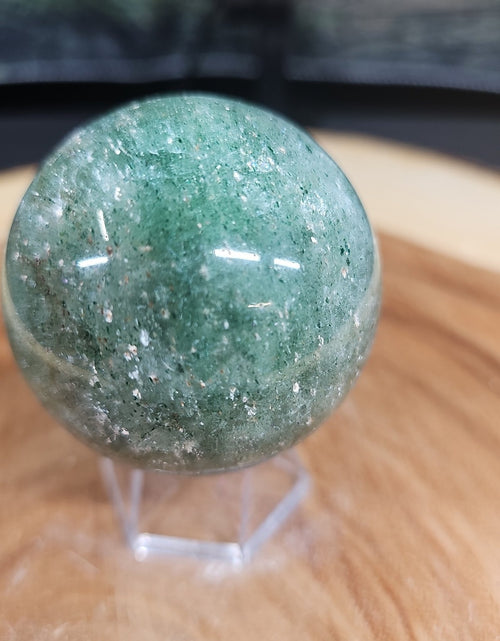 Load image into Gallery viewer, Ocean jasper quartz sphere
