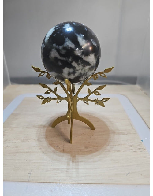 Load image into Gallery viewer, 301g Natural Quartz Crystal Jasper Sphere Ball Polished Healing
