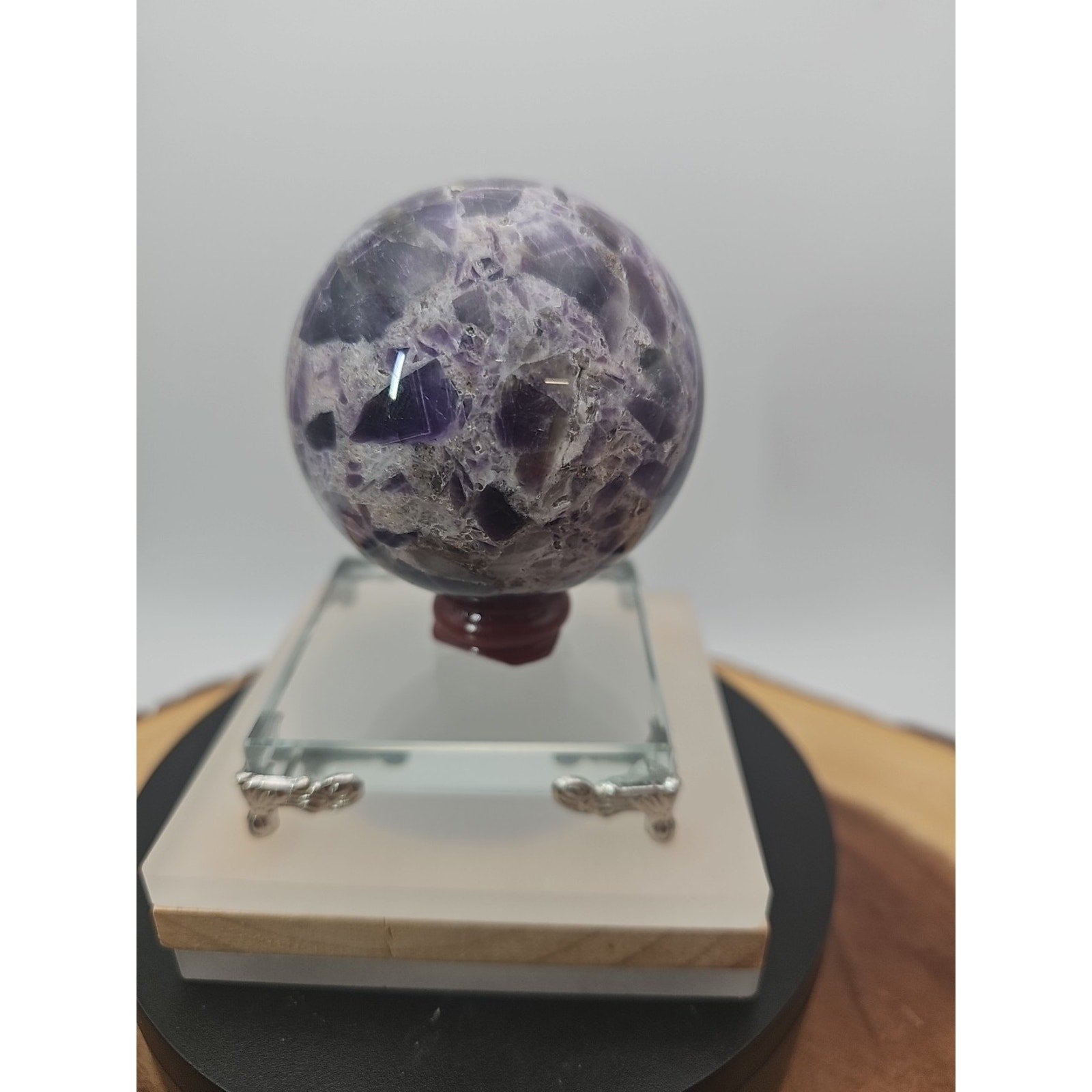 Madagascar Amethyst Sphere - 373g, 61mm - Collectors Item