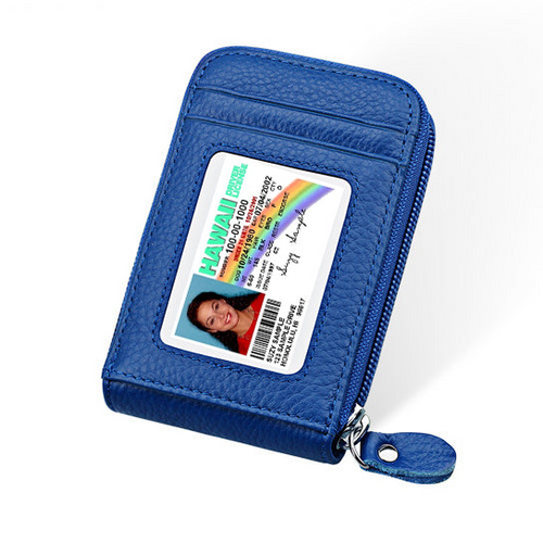 Load image into Gallery viewer, Zip Vault RFID Blocker Card Holder And Wallet
