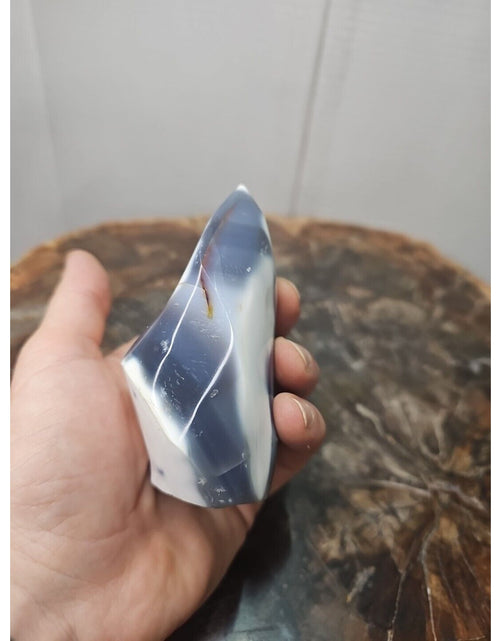 Load image into Gallery viewer, Jasper Ocean Whale Stone 332g
