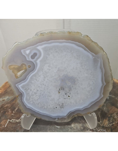 Load image into Gallery viewer, 1.35LB Natural Polished Slab Agate Slice Crystal Geode Gemstone Healing Reiki
