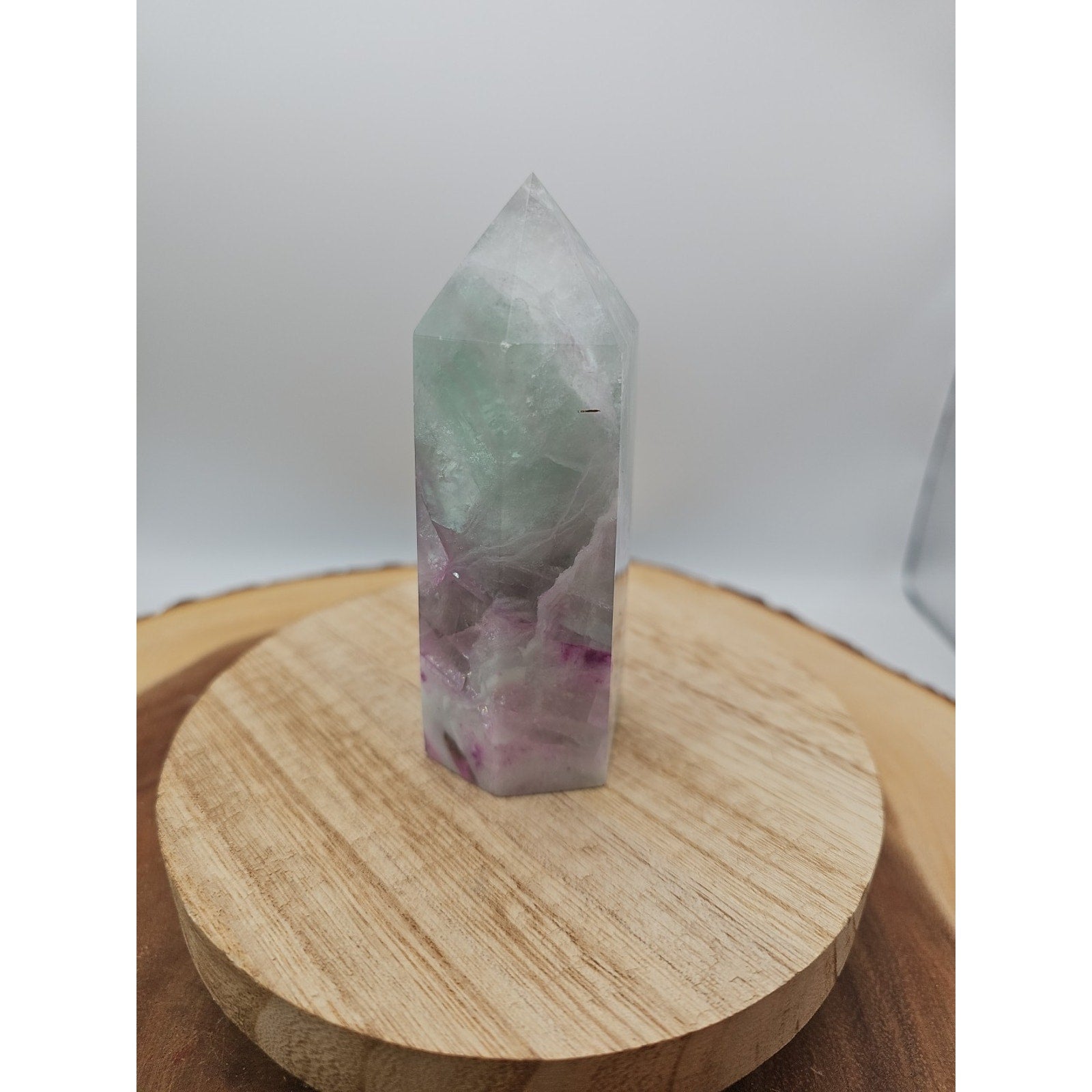 Fluorite Crystal Tower .92lbs