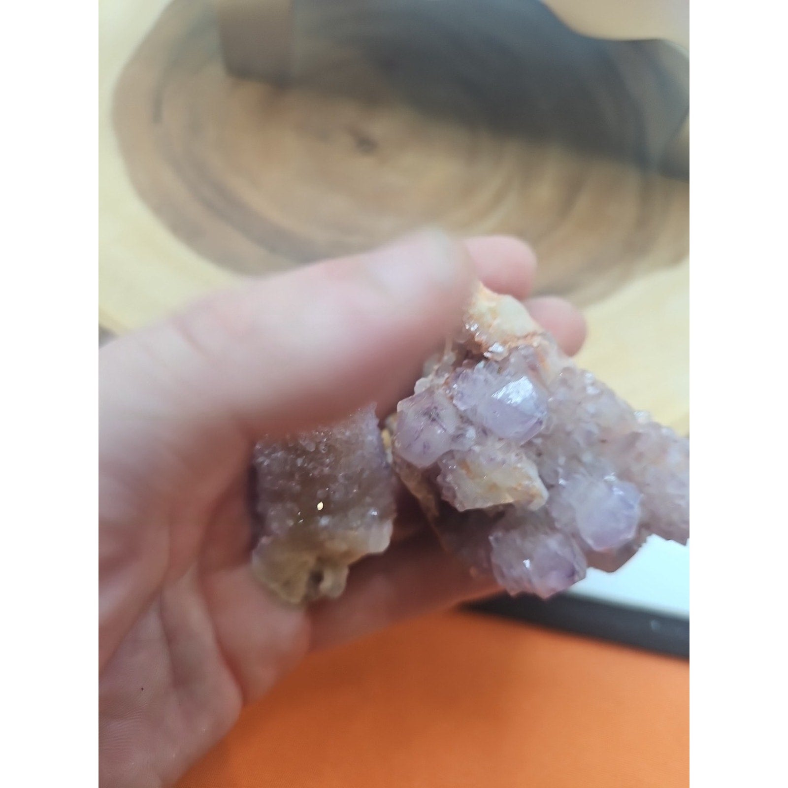 Amethyst Cactus Spirit Quartz Crystal .52lb