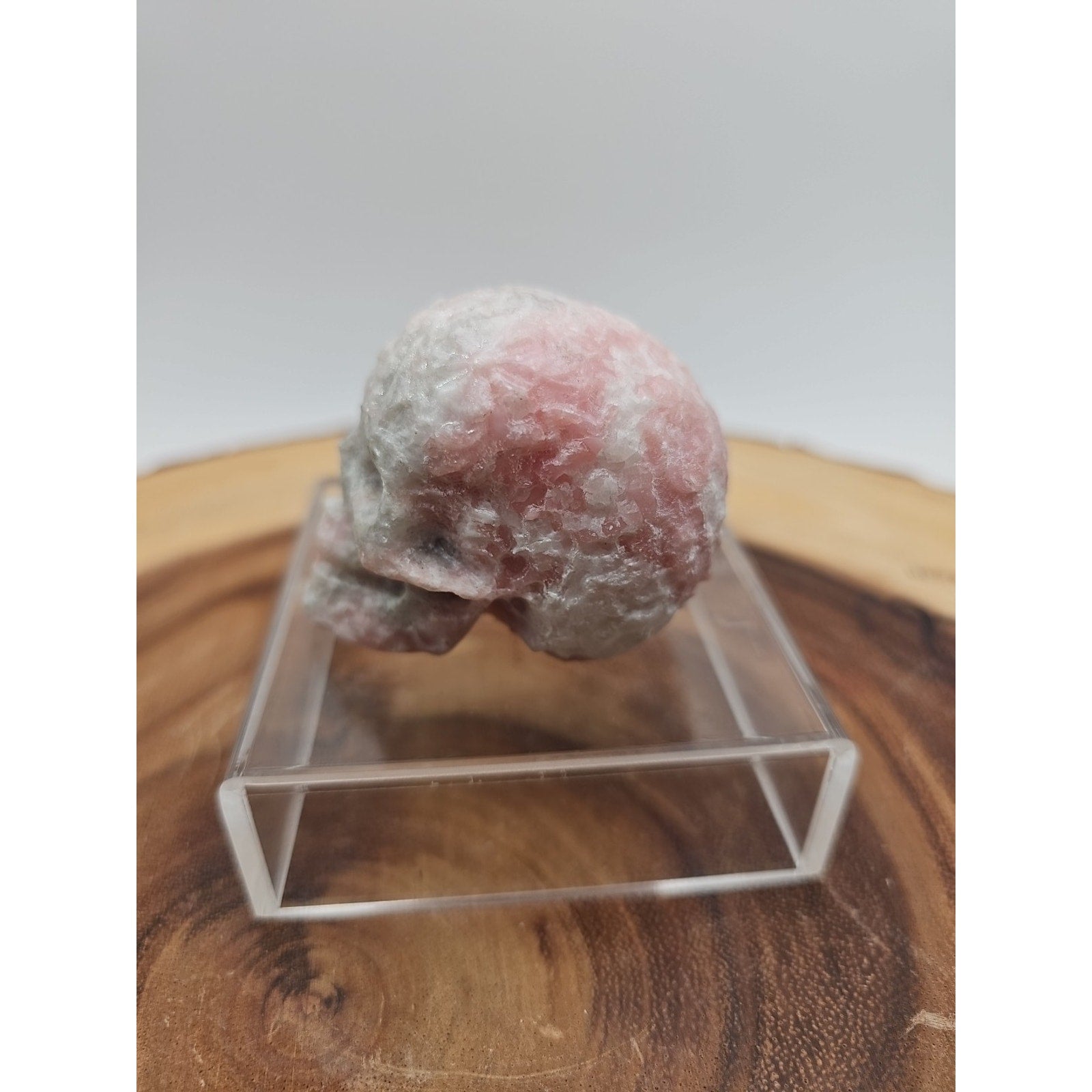 Pink Opal &Fluorite Skulls. .60lb 49mm