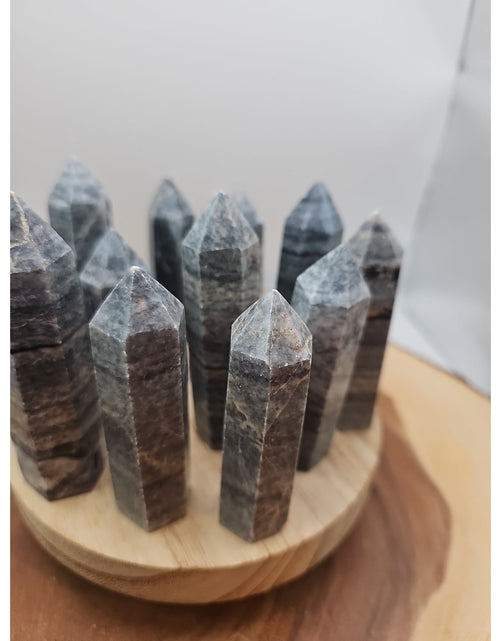 Load image into Gallery viewer, Silver Crazy Lace Towers Set Of 3pcs 3in Tall Avg
