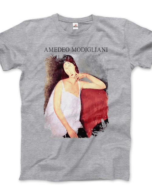 Load image into Gallery viewer, Modigliani - Portrait of Jeanne Hébuterne, 1919 Artwork T-Shirt
