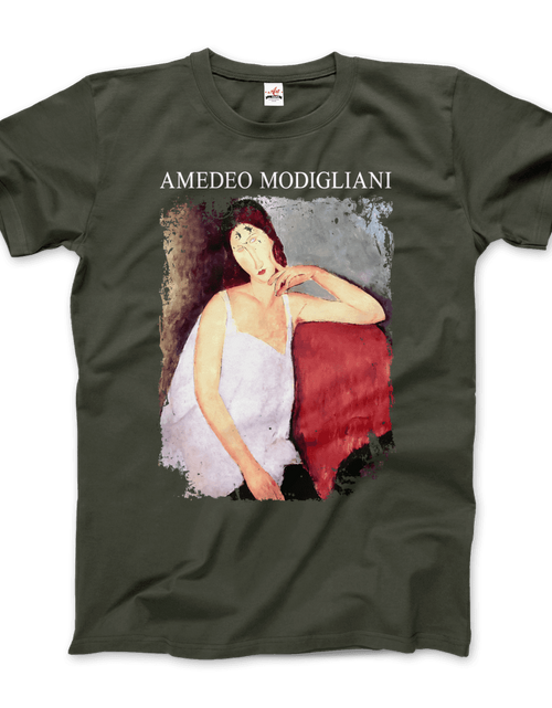 Load image into Gallery viewer, Modigliani - Portrait of Jeanne Hébuterne, 1919 Artwork T-Shirt
