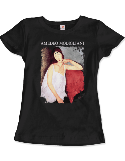 Load image into Gallery viewer, Modigliani - Portrait of Jeanne Hébuterne, 1919 Artwork T-Shirt
