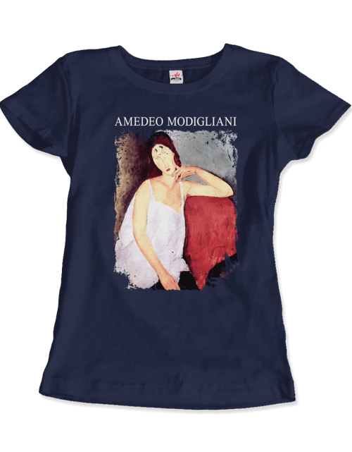 Load image into Gallery viewer, Modigliani - Portrait of Jeanne Hébuterne, 1919 Artwork T-Shirt
