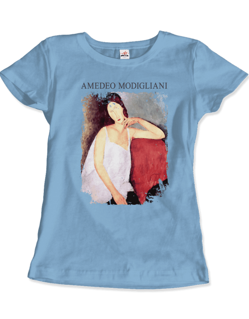Load image into Gallery viewer, Modigliani - Portrait of Jeanne Hébuterne, 1919 Artwork T-Shirt

